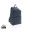 Schicker PU 15.6" Laptop-Rucksack, navy blau