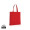 Impact AWARE™ recycelte Baumwolltasche 145gr mit Boden, rot