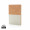 A5 Kork & Kraft Notizbuch, off white