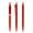 prodir QS01 Soft Touch PRT Push Kugelschreiber, rot