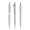 prodir QS20 Soft Touch PRP Push Kugelschreiber, betongrau, silber matt, Schreibfarbe: blau