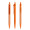 prodir QS40 PMT Push Kugelschreiber, orange, Schreibfarbe: blau