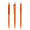 prodir QS40 Soft Touch PRT Push Kugelschreiber, orange, silber matt