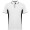 Montmelo Sport Poloshirt Unisex, weiß, schwarz, S (fällt aus wie XS)