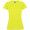 Montecarlo Sport T-Shirt für Damen, fluorgelb, S