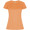 Imola Sport T-Shirt für Damen, fluororange, S (fällt aus wie XS)