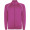 Valier Herren Sweatshirt mit durchgehendem Reißverschluss, fluorrosa, S (fällt aus wie XS)