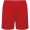 Player Sportshorts Unisex, rot, M (fällt aus wie S)
