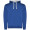 Urban Kapuzenpullover für Herren, royalblau, weiß, XS (fällt aus wie 2XS)