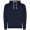 Urban Kapuzenpullover für Herren, navy, meliertes grau, XS