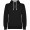 Urban Kapuzenpullover für Damen, schwarz, meliertes grau, S