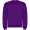 Clasica Sweatshirt mit Rundhalsausschnitt Unisex, lila, XS (fällt aus wie 2XS)