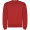 Clasica Sweatshirt mit Rundhalsausschnitt Unisex, rot, XS (fällt aus wie 2XS)