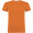 Beagle T-Shirt für Herren, orange, XS (fällt aus wie 2XS)