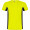 Shanghai Sport T-Shirt für Herren, fluorgelb, schwarz, S