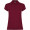 Star Poloshirt für Damen, granatrot, S
