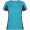 Shanghai Sport T-Shirt für Damen, türkis, dunkles bleigrau, S