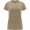 Capri T-Shirt für Damen, sand meliert, S