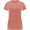 Capri T-Shirt für Damen, tonorange, S (fällt aus wie XS)