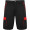 Tahoe Arbeitsshorts, 250 g/m2, schwarz, rot, S
