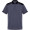 Samurai Kurzärmeliges Poloshirt mit antibakterieller Wirkung, 160 g/m2, unisex, blei, schwarz, S