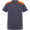 Expedition Kurzärmeliges T-Shirt für Herren, 160 g/m2, blei, orange, S