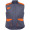 Armada Arbeitsweste mit mehreren Taschen, blei, orange, S