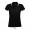 PASADENA Damen Polo 200g, L, schwarz, weiß