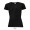 SPORTY DAMEN T-SHIRT  140g, L, schwarz