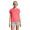 SPORTY WOMEN SPORTY DAMENT-SHIRT  140g, L, neon coral