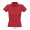 PEOPLE DAMEN POLO 210g, 3XL, rot