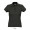 PASSION DAMEN POLO 170g, L, schwarz