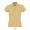 PASSION DAMEN POLO 170g, L, sand