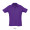 SUMMER II MEN Polo 170g, L, dunkelviolett