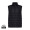 IQONIQ Meru Herren Bodywarmer aus recyceltem Polyester, schwarz