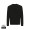 IQONIQ Zion Rundhals-Sweater aus recycelter Baumwolle, schwarz