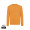 IQONIQ Zion Rundhals-Sweater aus recycelter Baumwolle, sundial orange