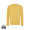 IQONIQ Zion Rundhals-Sweater aus recycelter Baumwolle, ochre yellow