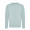 IQONIQ Zion Rundhals-Sweater aus recycelter Baumwolle, Iceberg green