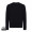IQONIQ Etosha Lightweight Sweater aus recycelter Baumwolle, schwarz