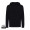 IQONIQ Rila Lightweight Hoodie aus recycelter Baumwolle, schwarz