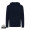 IQONIQ Rila Lightweight Hoodie aus recycelter Baumwolle, navy blau