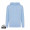IQONIQ Rila Lightweight Hoodie aus recycelter Baumwolle, sky blue