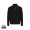 IQONIQ Elgon Quarter-Zip-Sweater aus rec. Baumwolle, schwarz