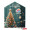 Täfelchen-Adventskalender "Haus", Napolitain in Pergaminpapier