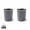 Nomimono Becher, 2er-Set, schwarz
