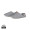 VINGA Moulton Hausschuhe aus RCS rPET (S/M), grau, granite grey