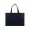 VINGA Hilo AWARE™ Maxi-Tasche aus recyceltem Canvas, navy blau