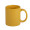 Klassische Keramiktasse mit großer Druckfläche, sonnengelb, 30 cl, mit vollfarbig, Sieb-Direktdruck