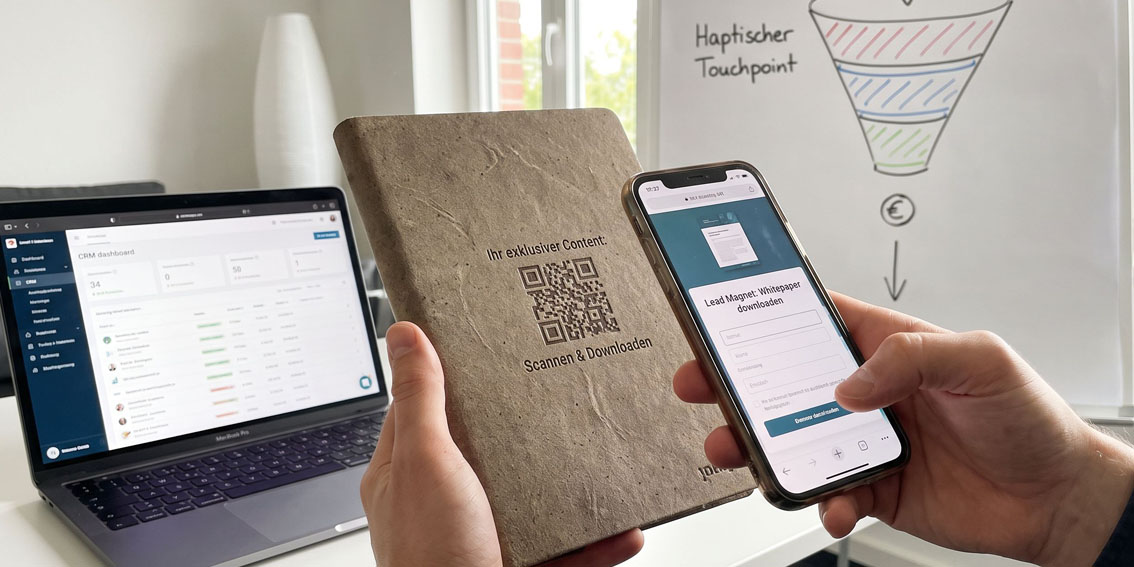 Leadgenerierung durch haptische Erlebnisse: Give-aways im Marketing-Funnel Leadgenerierung durch haptische Erlebnisse